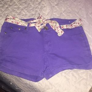 A medium purple shorts